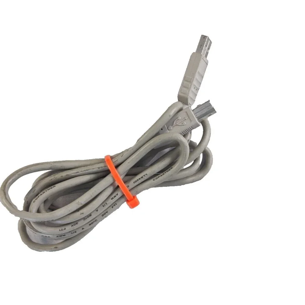 USB 2.0 Computer Printer Scanner Cable 6 Ft LL84201 E188601 Hi-Speed used